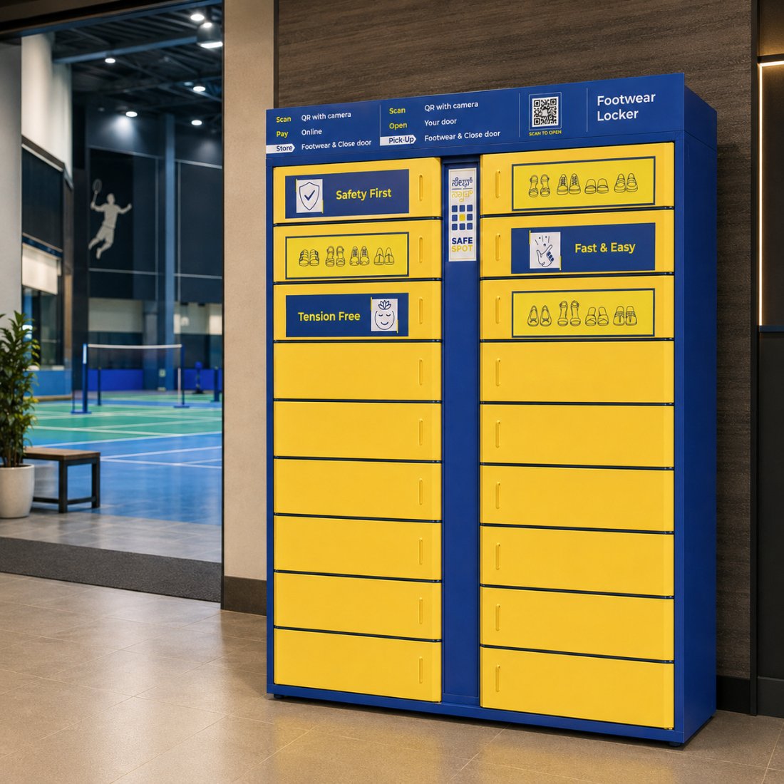 SafeSpot Footwear Locker